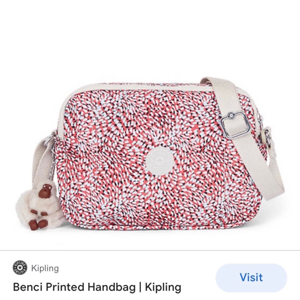 NWOT Kipling Benci Crossbody bag